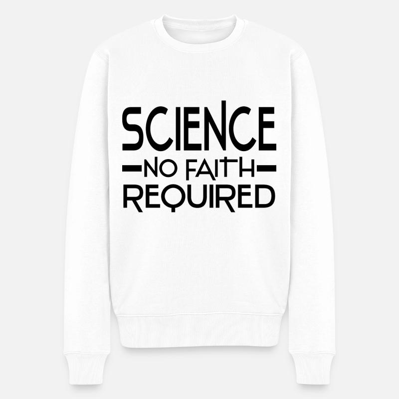 Athéisme - Pull Premium bio Homme - blanc