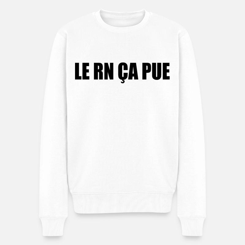 le rn ça pue - Pull Premium bio Homme - blanc