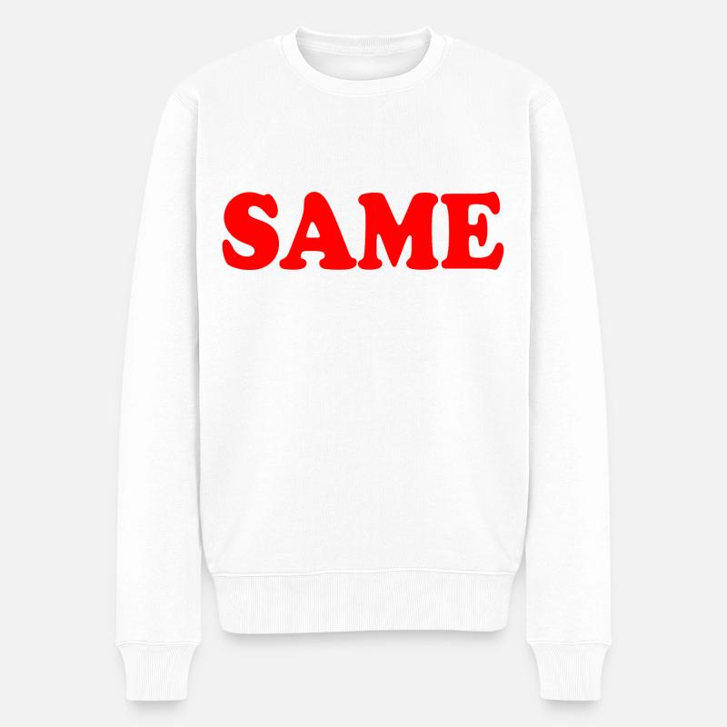 Same - Pull Premium bio Homme - blanc