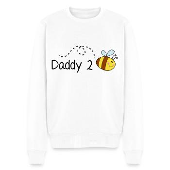 Daddy 2 Bee - Men's Premium Organic Jumper - white - Front - Thijin (182cm)