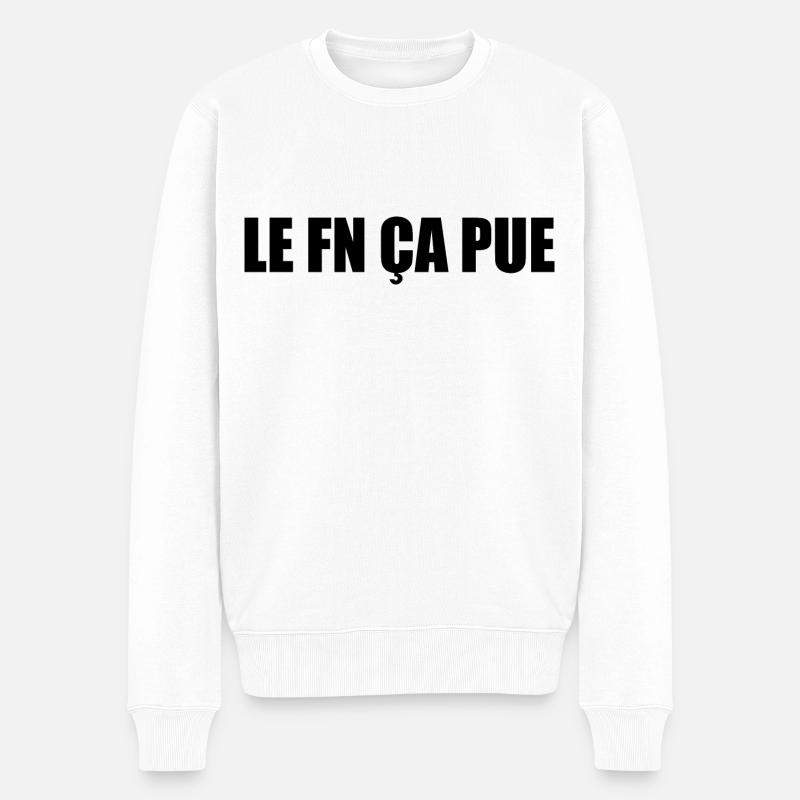 le fn ça pue - Pull Premium bio Homme - blanc