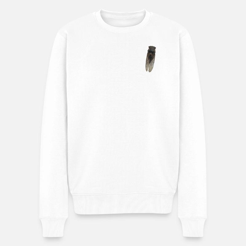Cigale - Pull Premium bio Homme - blanc
