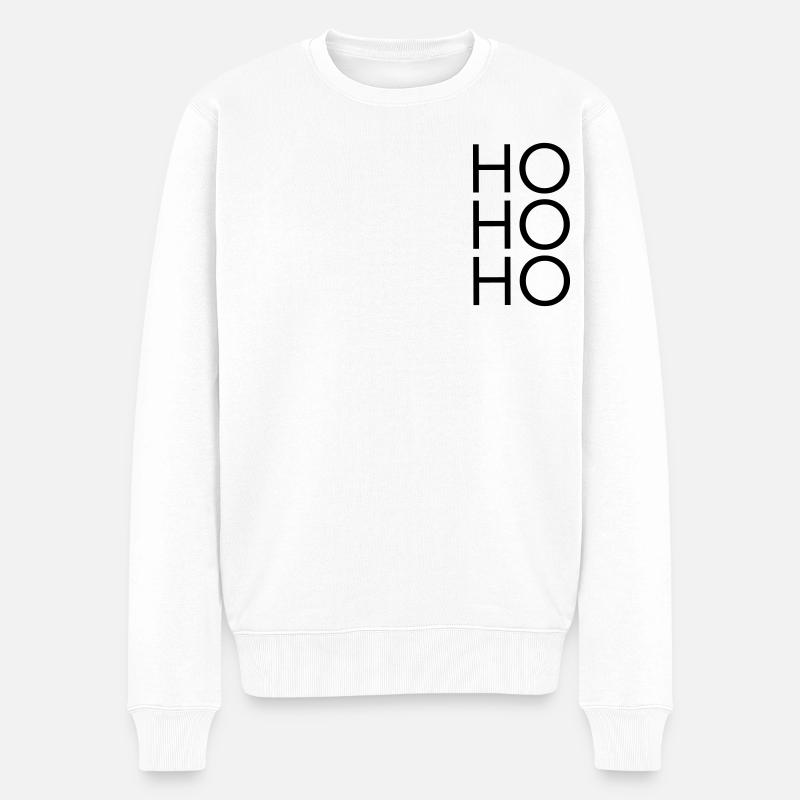 Hohoho - Pull Premium bio Homme - blanc