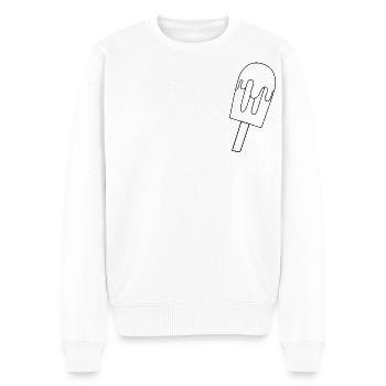 Popsicles - Men's Premium Organic Jumper - white - Front - Thijin (182cm)