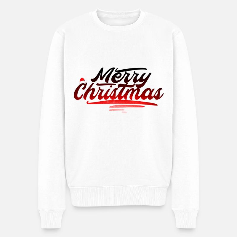 Joyeux Noël - Pull Premium bio Homme - blanc