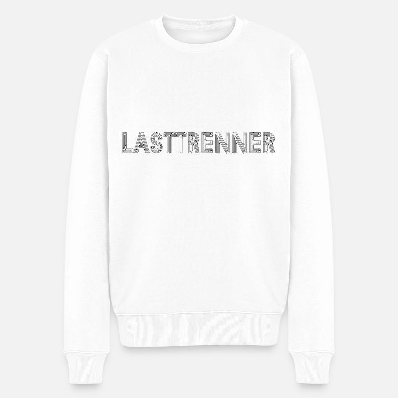 Lasttrenner Schaltplan Elektronik Elektrik - Männer Premium Bio Pullover - Weiß