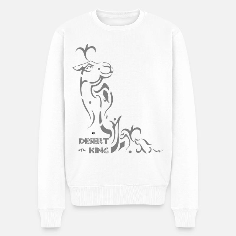 Chameau - Pull Premium bio Homme - blanc