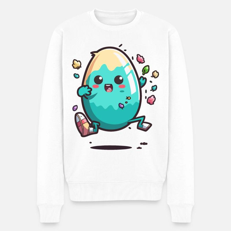 Aventure de Pâques - Pull Premium bio Homme - blanc