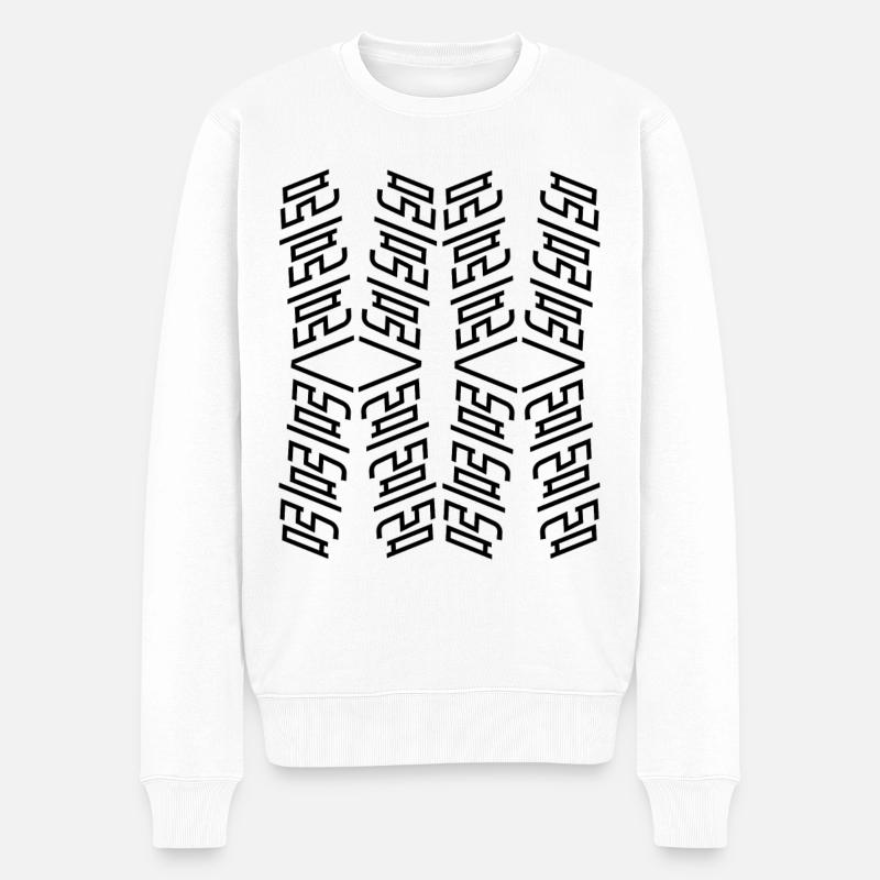 mignon - Pull Premium bio Homme - blanc