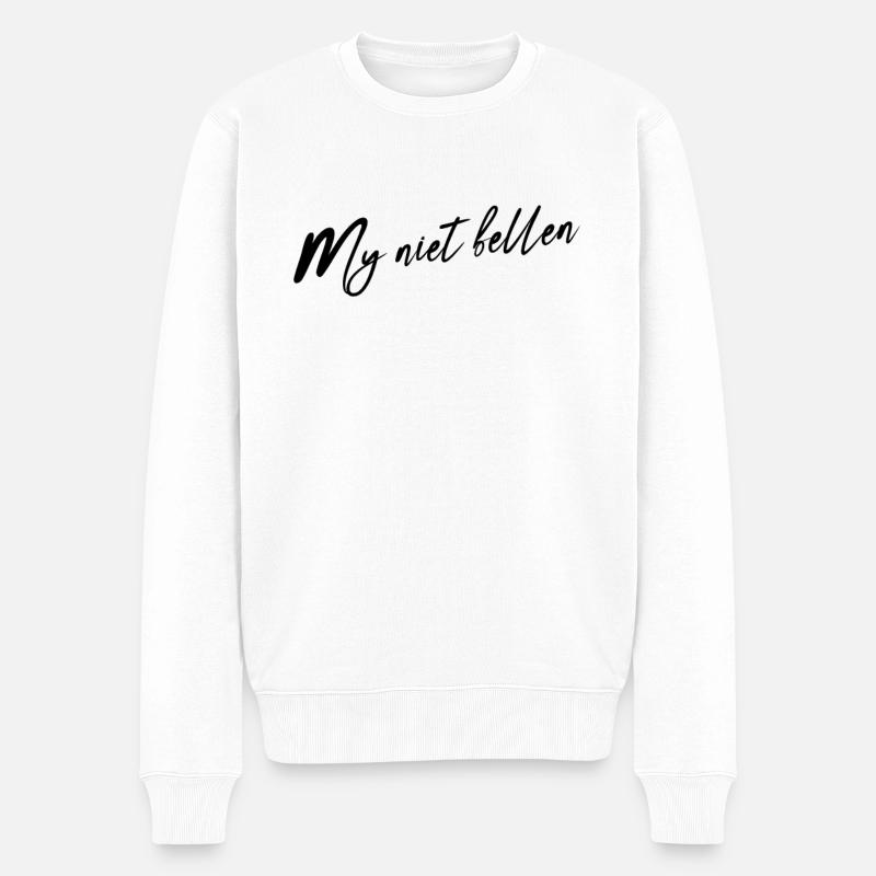 Ne me ravissez pas - Pull Premium bio Homme - blanc
