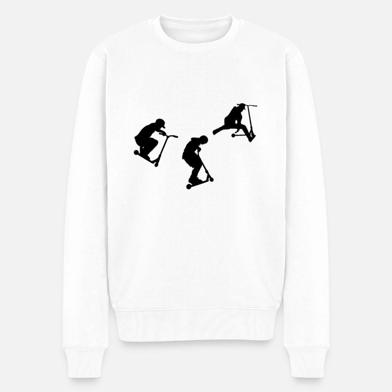 Scooter - Pull Premium bio Homme - blanc