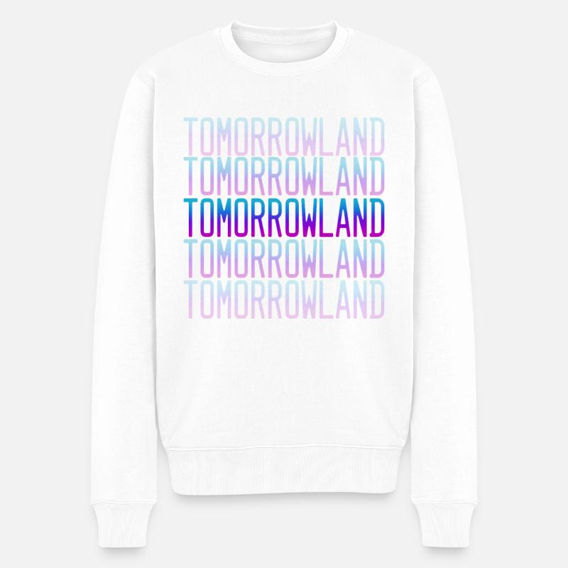Tomorrowland - Pull Premium bio Homme - blanc