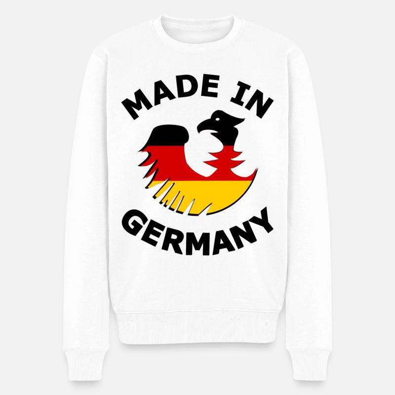 Original d’Allemagne - Pull Premium bio Homme - blanc