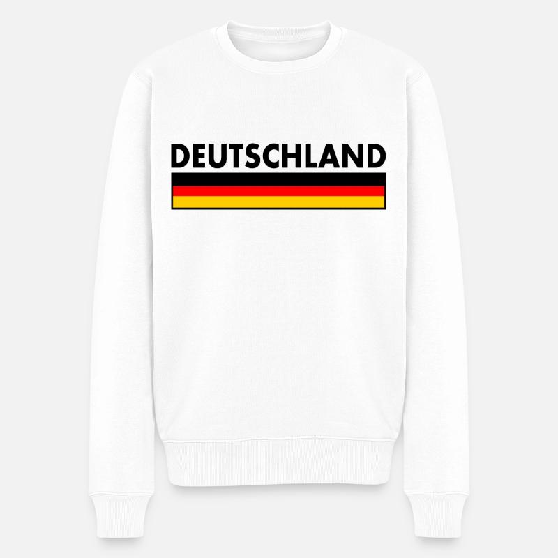 Germany - Pull Premium bio Homme - blanc