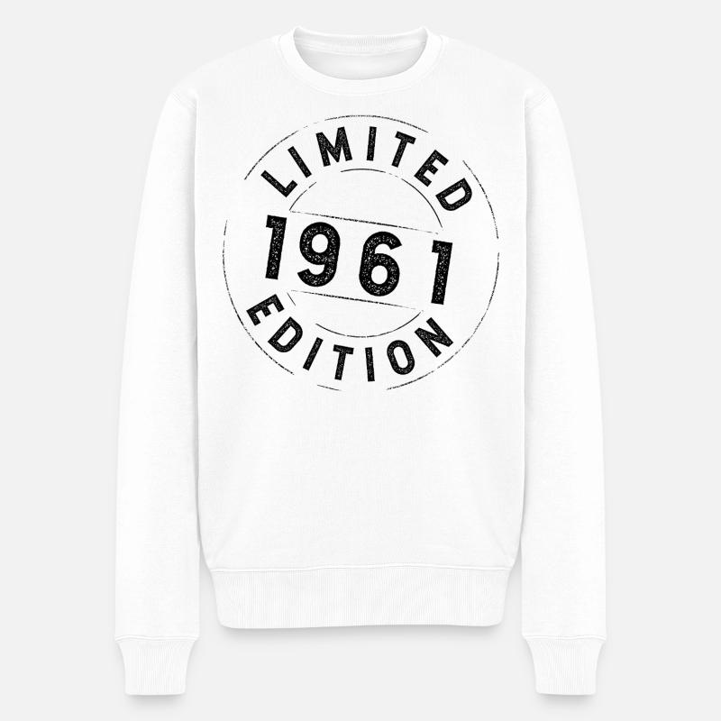 Edition limitée 1961 - Pull Premium bio Homme - blanc