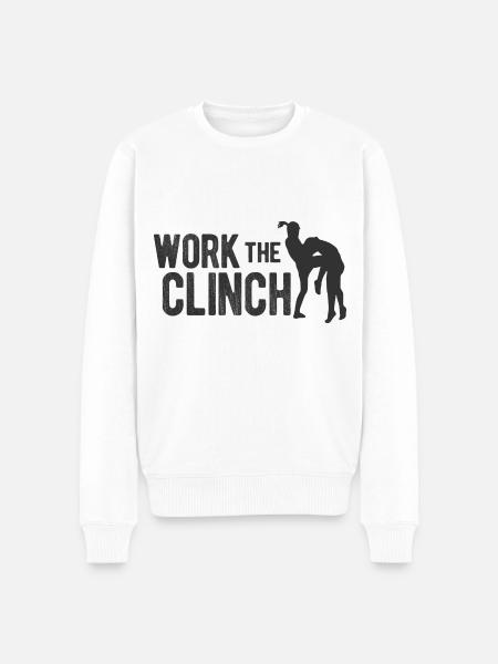 Thaiboxen Muay Thai - Männer Premium Bio Pullover - Weiß