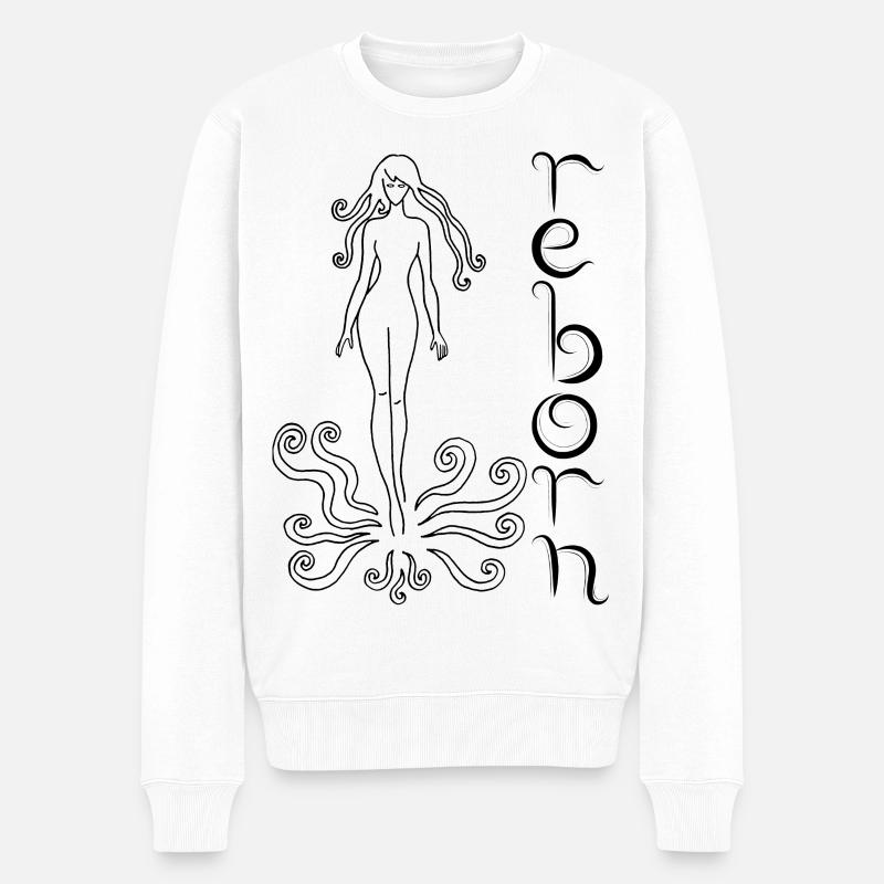 Renaissance - Pull Premium bio Homme - blanc