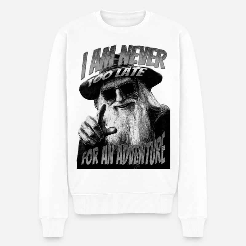 Sorcier cool - Pull Premium bio Homme - blanc