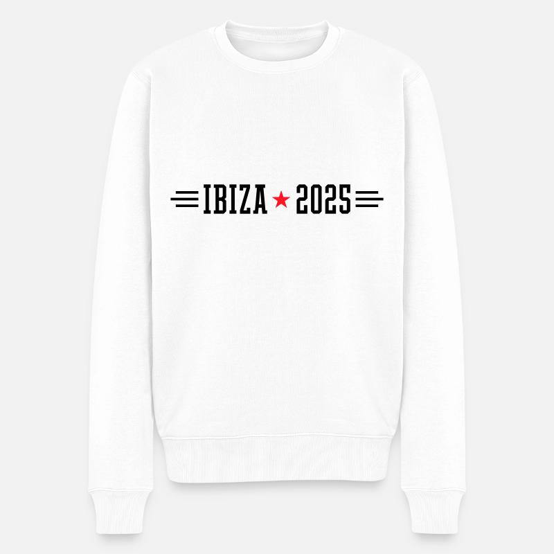 Ibiza 2025 - Pull Premium bio Homme - blanc