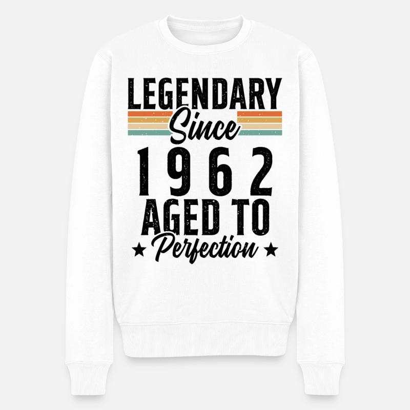 Légendaire Depuis 1962 - Pull Premium bio Homme - blanc