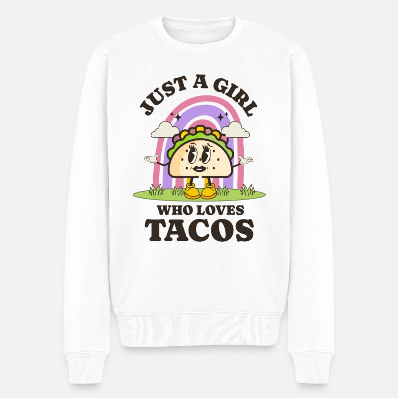 Taco - Pull Premium bio Homme - blanc