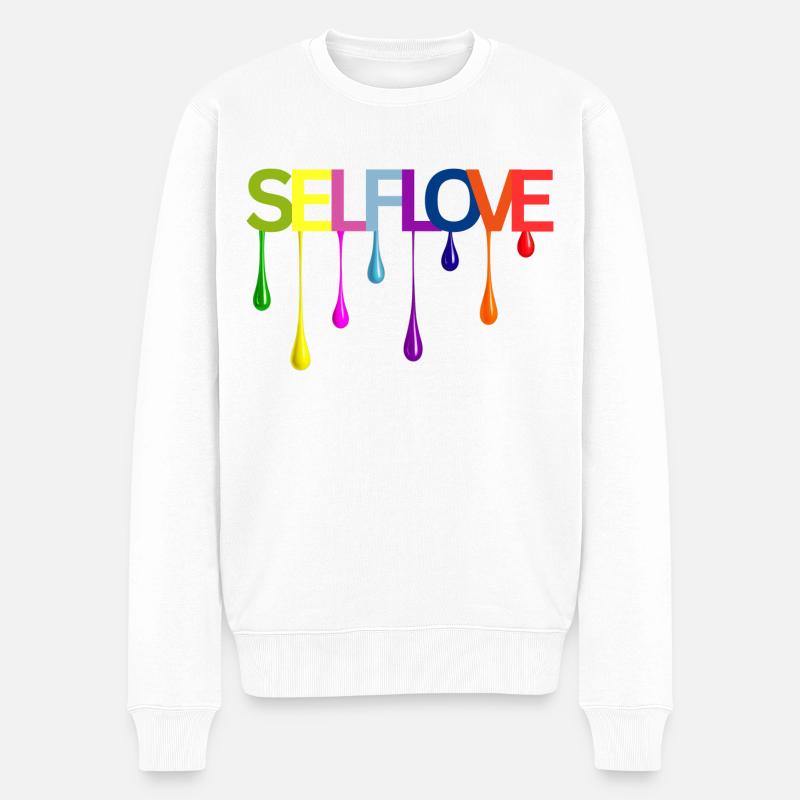 Amour de soi - Pull Premium bio Homme - blanc