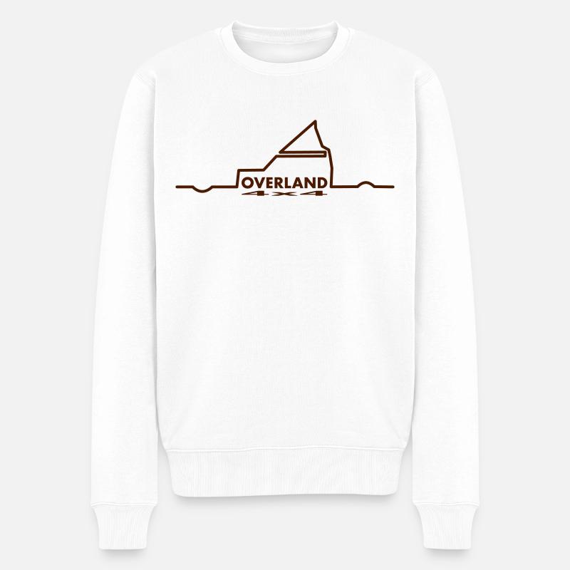 Overland - Pull Premium bio Homme - blanc