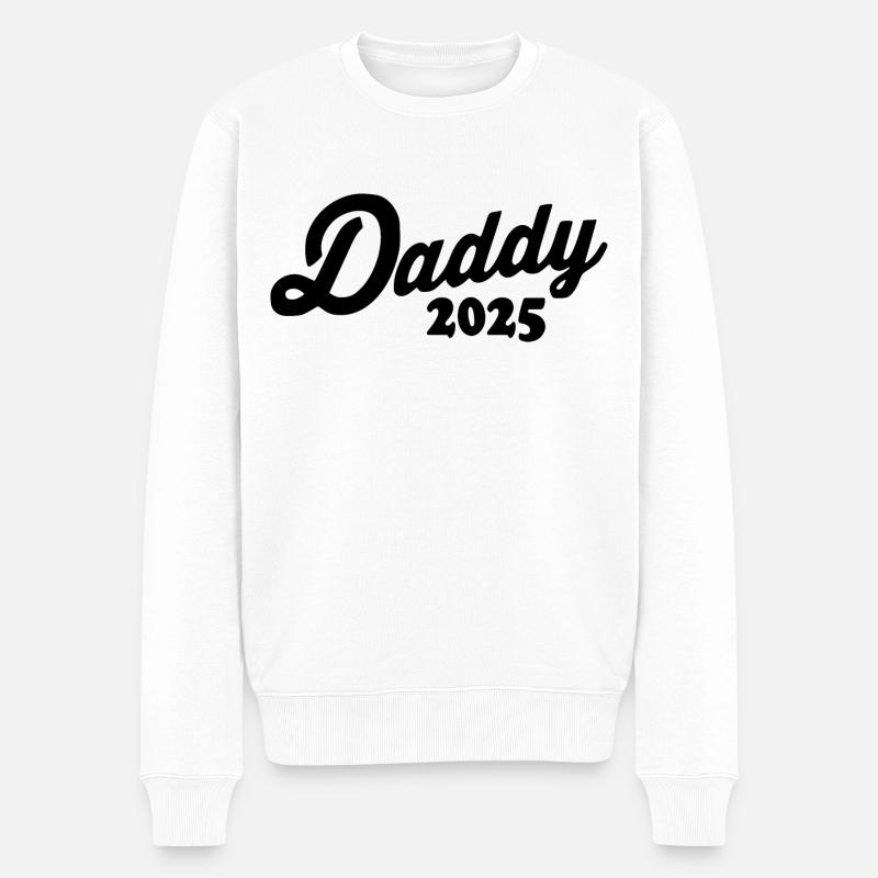 Daddy 2025 - Pull Premium bio Homme - blanc