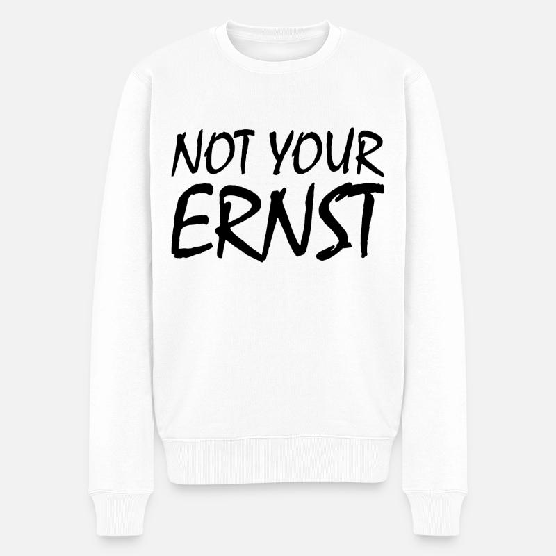 Pas votre ernst - Pull Premium bio Homme - blanc