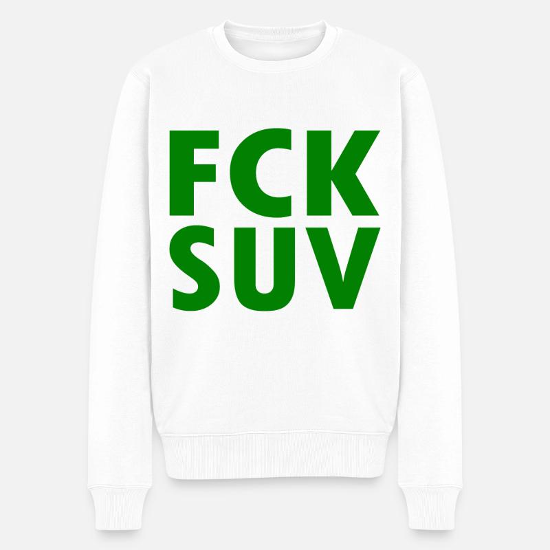 Fck suv - Pull Premium bio Homme - blanc
