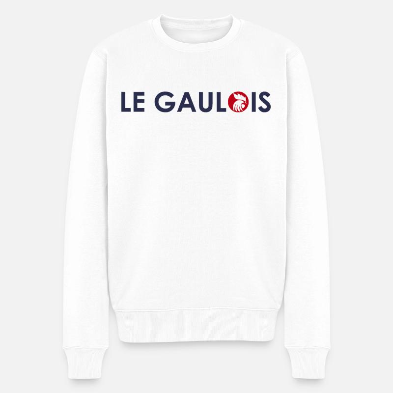 Le Gaulois - Pull Premium bio Homme - blanc