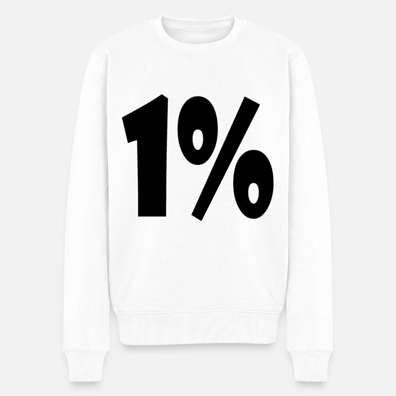 1 - Pull Premium bio Homme - blanc