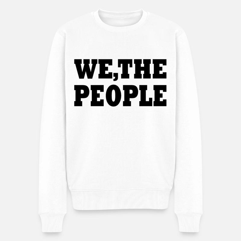 we the people - Pull Premium bio Homme - blanc