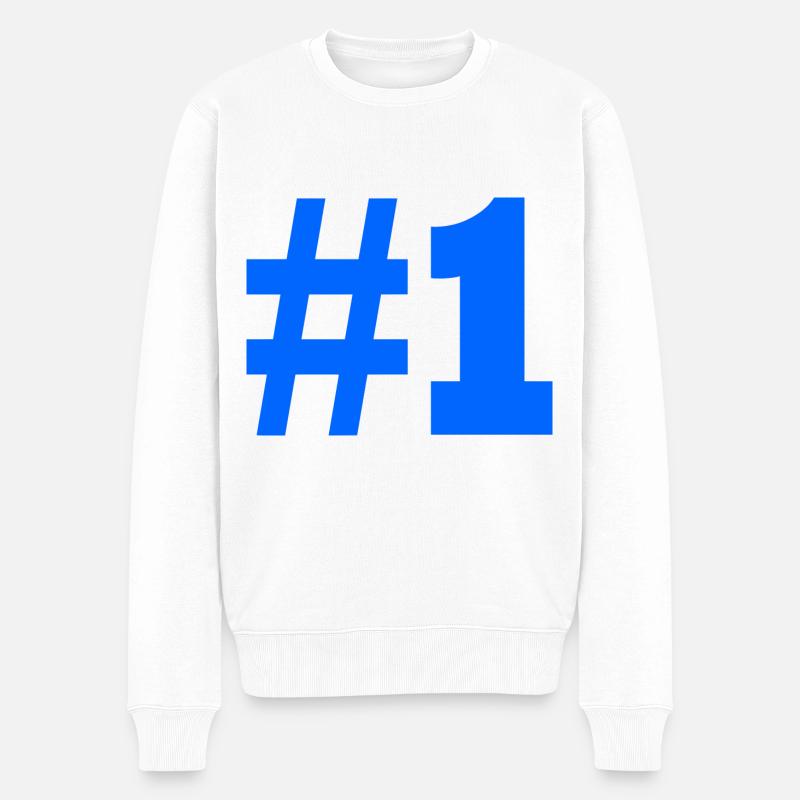 #1 - Pull Premium bio Homme - blanc