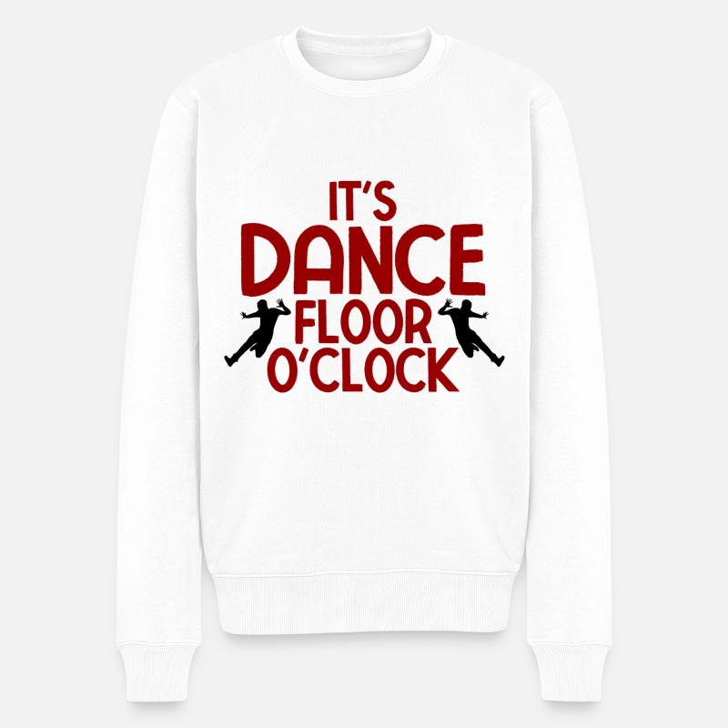 Breakdancing Tanzen für Tänzer - Männer Premium Bio Pullover - Weiß