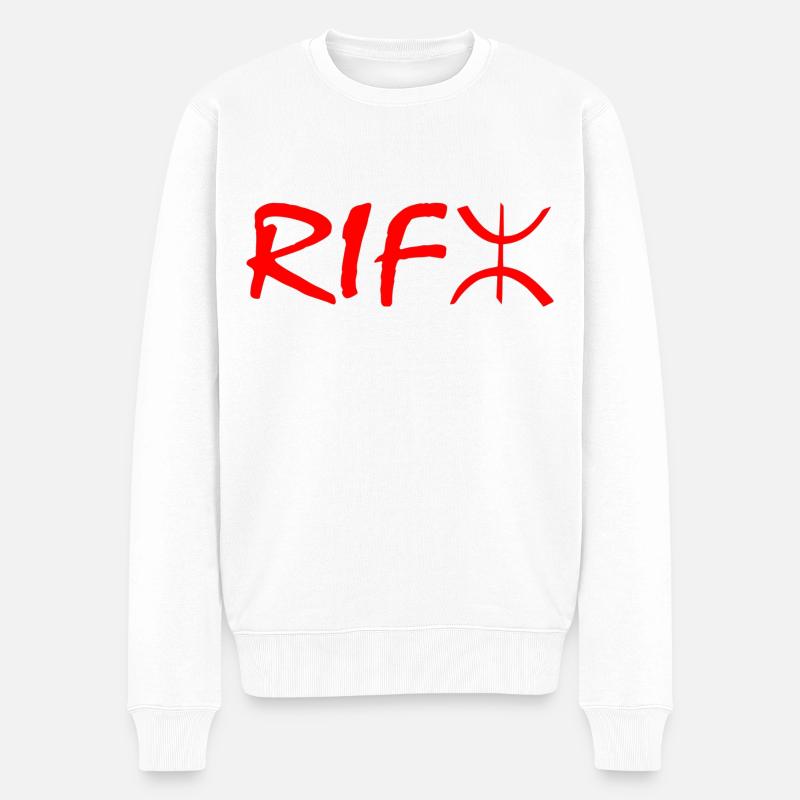 Rif - Pull Premium bio Homme - blanc