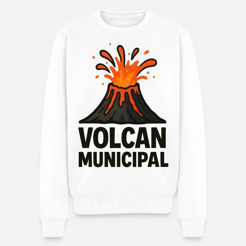 Volcan Municipal Tee - Pull Premium bio Homme - blanc