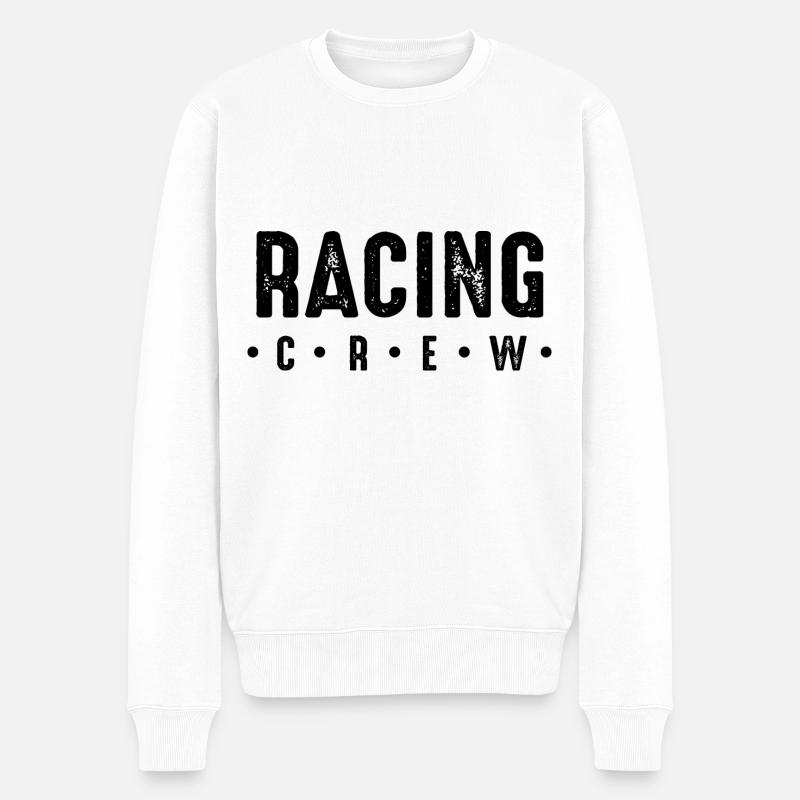 Équipage de course - Pull Premium bio Homme - blanc