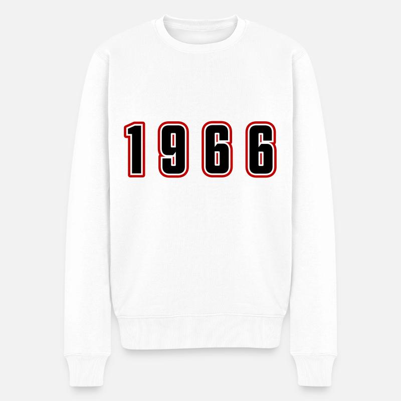 Numéro d’année 1966 - Pull Premium bio Homme - blanc