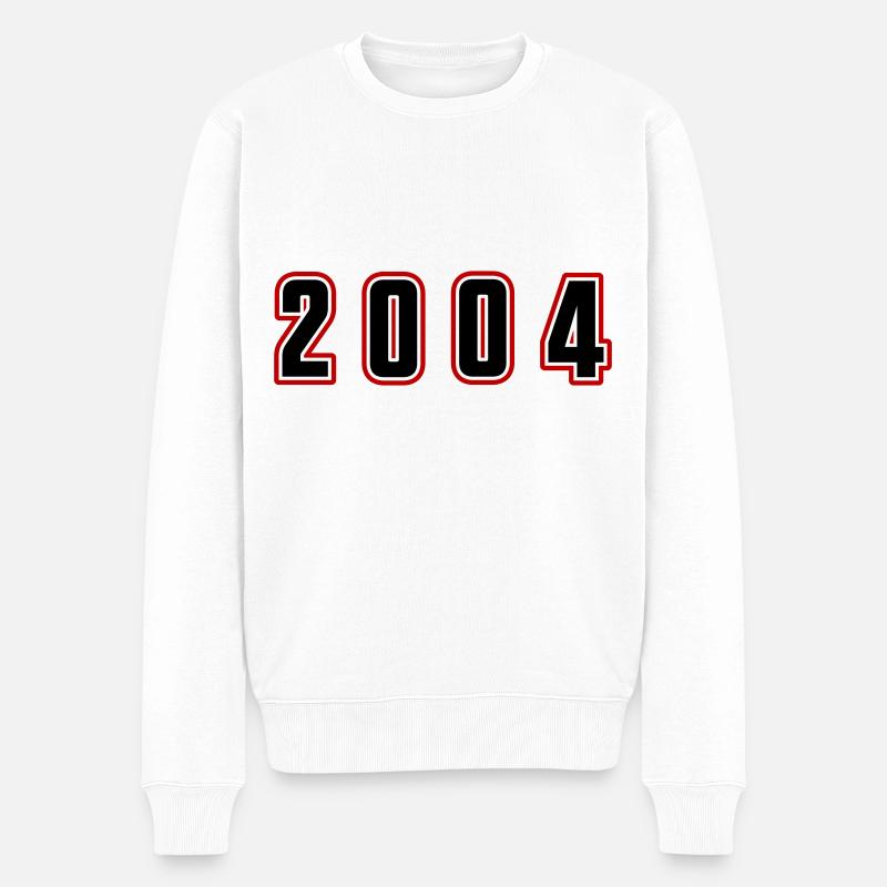 Numéro de l’année 2004 - Pull Premium bio Homme - blanc