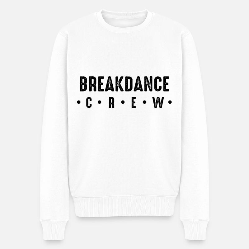 Équipe de breakdance - Pull Premium bio Homme - blanc