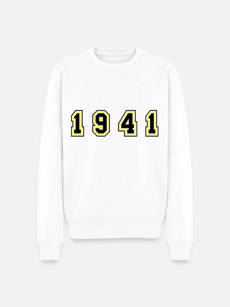 Numéro de l’année 1941 - Pull Premium bio Homme - blanc