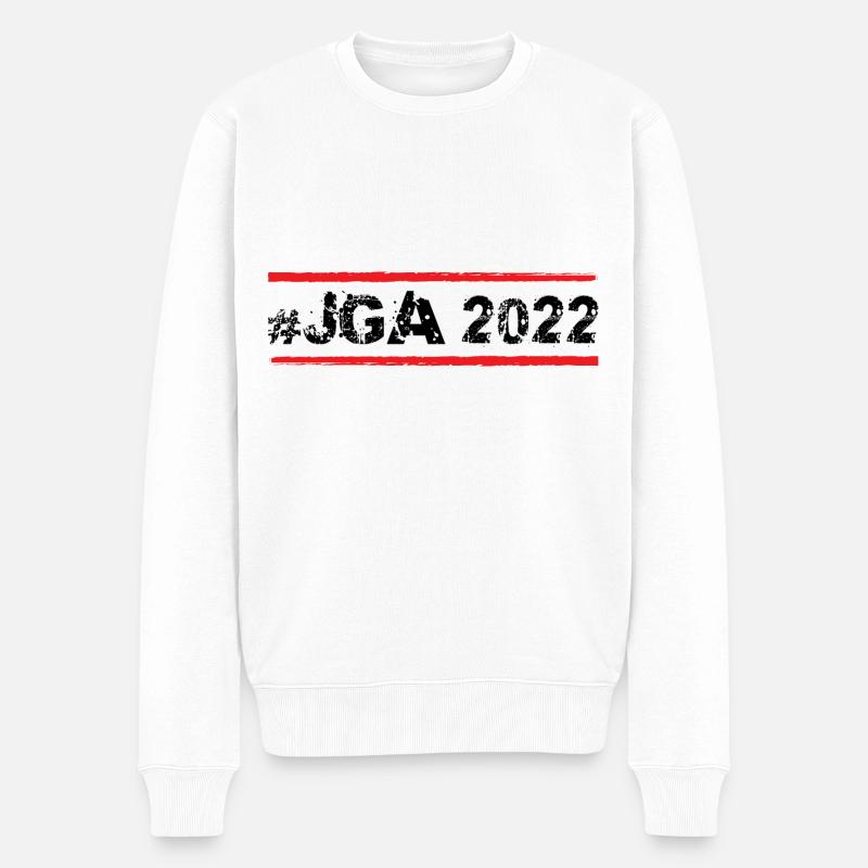 Jga 2022 - Männer Premium Bio Pullover - Weiß