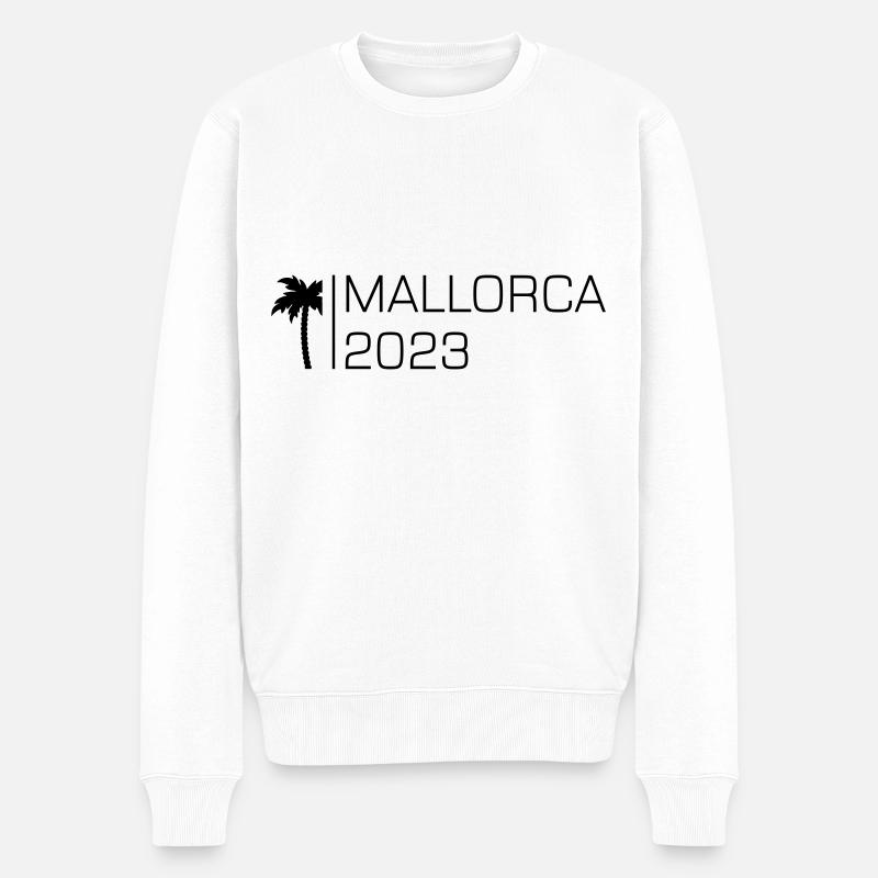 Majorque 2023 - Pull Premium bio Homme - blanc