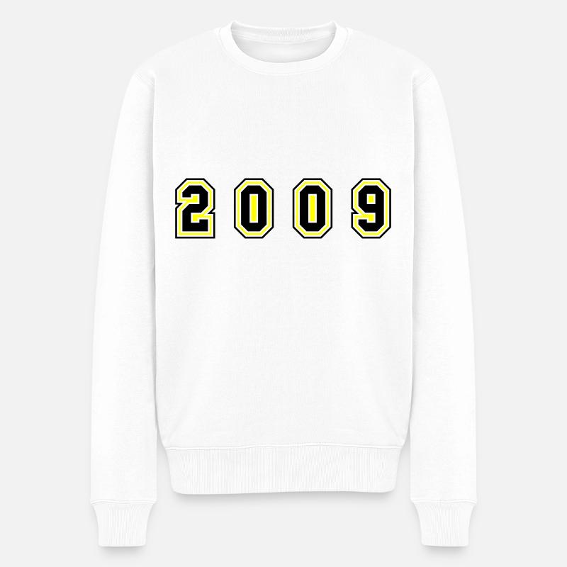 Numéro de l’année 2009 - Pull Premium bio Homme - blanc