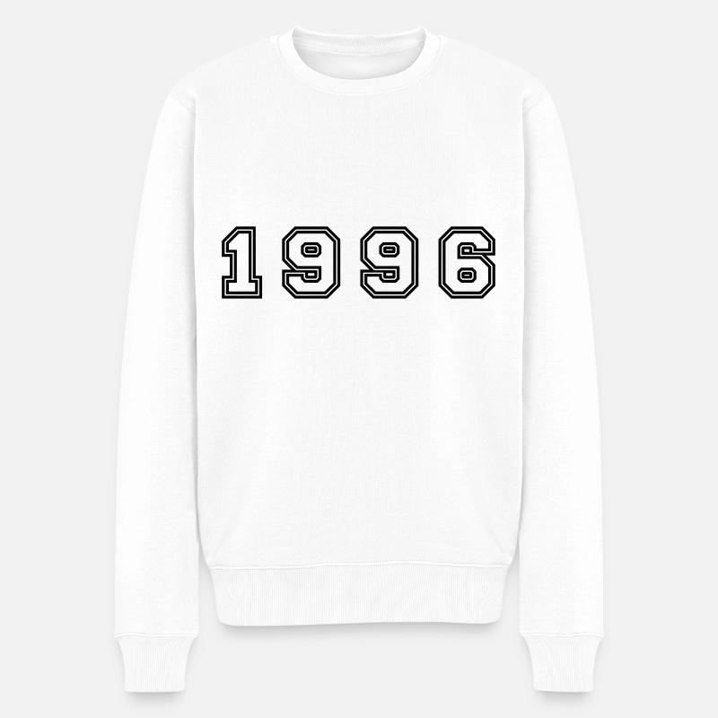 Numéro de l’année 1996 - Pull Premium bio Homme - blanc