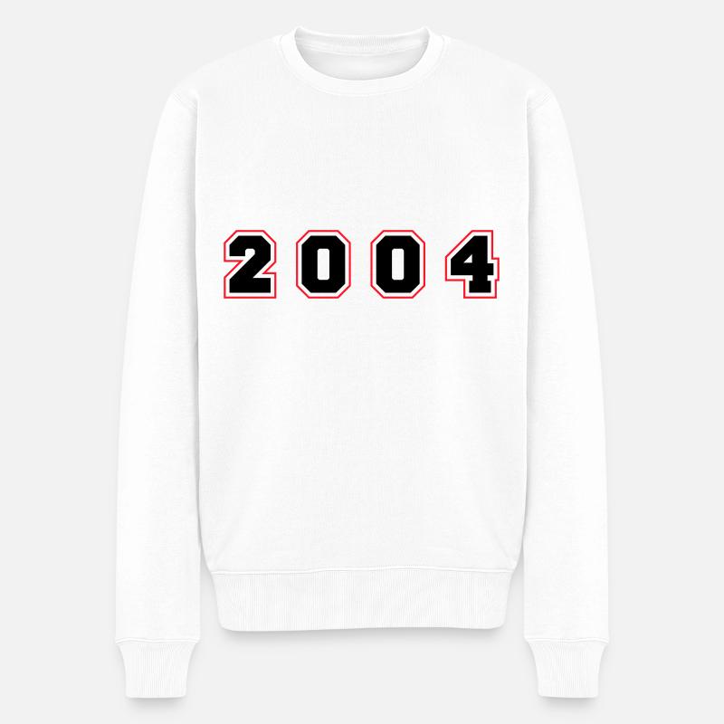 Numéro de l’année 2004 - Pull Premium bio Homme - blanc