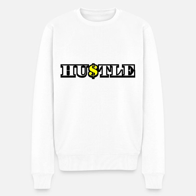 Quota de bousculade - Pull Premium bio Homme - blanc