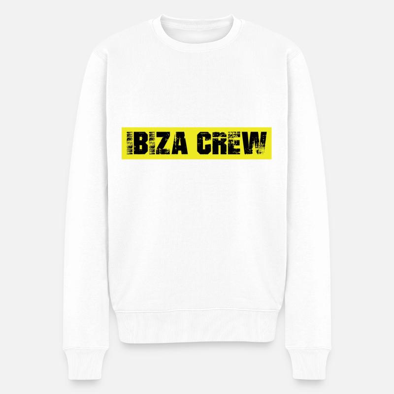 Ibiza Équipage - Pull Premium bio Homme - blanc
