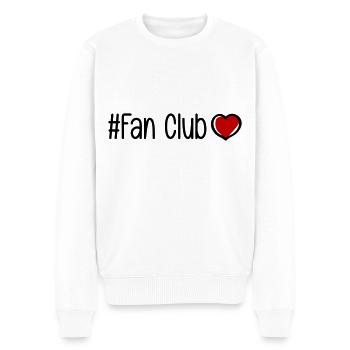 Coeur du Fan Club - Pull Premium bio Homme - blanc - Devant - Thijin (182cm)